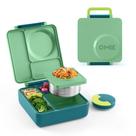 Bento Box Infantil OmieBox com Garrafa Térmica à Prova de Vazamentos