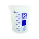 Bequer De Plastico (Polipropileno) Graduado Autoclavavel 1000ml - Nalgon