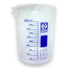 Bequer De Plastico (Polipropileno) Graduado Autoclavavel 2000ml - Nalgon