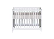 Berço 2 em 1 Fofura Branco - Divicar Berço 2 em 1 Fofura Branco - Divicar