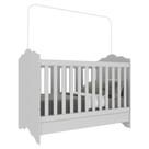 Berço 3 Em 1 Para Colchão 70 X 130 Cm Multimóveis Branco