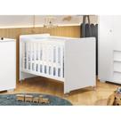 Berço 4 em 1 Estilo Clássico Evolution Branco/Fosco Berço 4 em 1 Estilo Clássico Evolution Branco/Fosco