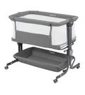 Berço Acoplado Lado a Lado Co-Bed Accanto Twibex Soft Graphite Berço Acoplado Lado a Lado Co-Bed Accanto Twibex Soft Graphite