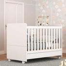 Berço Americano 3 em 1 com Rodízios para Colchão 70 x 130 cm Multimóveis Pimpolho FG0504B Branco