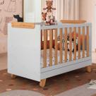Berço Americano 4 em 1 Pingo Mini Cama MDF Bebê E Cia