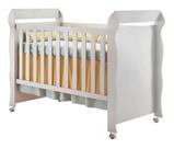 Berço Americano Bebê Vira Cama Mirelle Branco Carolina Baby