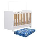 Berço Americano Ben 3 em 1 com Colchão Baby Physical - Móveis Peroba