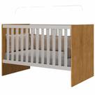 Berço Americano J&A Móveis Giovana para quarto de bebê Nature Branco