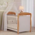 Berço Americano Marquesa 3 Em 1 Mini Cama Mini Sofá Off White 100% MDF