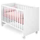 Berço Americano Mini Cama Doce Sonho Branca Brilho - Qmovi Berço Americano Mini Cama Doce Sonho Branca Brilho - Qmovi