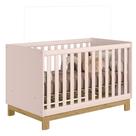 Berço Americano Mini Cama Slim Q Encanto Rosa - Qmovi Berço Americano Mini Cama Slim Q Encanto Rosa - Qmovi
