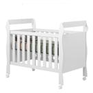 Berço Americano Mini Cama Soninho Branco Acetinado - Tigus Baby
