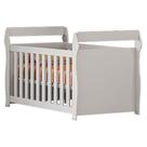 Berço Americano Mini Cama Star MDF Branco Acetinado Tigus Móveis Berço Americano Mini Cama Star MDF Branco Acetinado Tigus Móveis