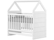 Berço Americano Montessoriana vira Mini Cama Branco