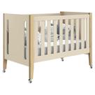 Berço Americano Tom 3 Em 1 Areia Acetinado Natural - Reller