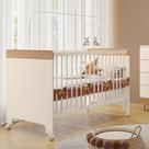 Berço Cama Infantil Doçura Off-white/savana Berço Cama Infantil Doçura Off-white/savana