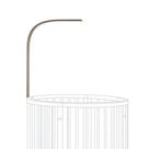Berço/cama Sleepi compatível com Drape Rod Stokke Sleepi Hazy Grey