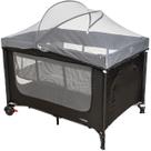 Berço Cercado Desmontavel Portatil Kiddo Dreams Preto 20kg