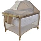 Berço Cercado Portatil Burigotto Aconchego New Beige