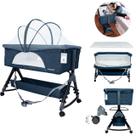 Berço Co-bed c/ Ajuste Rápido Luna KaBaby Azul