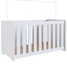 Berço Com Mosquiteiro La001 Branco Comm Branco