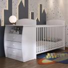 Berço Cômoda para Colchão 60x130cm Cajuzinho Multimóveis BB0516