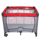 Berço Compacto Liso Vermelho Baby Style Berço Compacto Liso Vermelho Baby Style