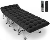 Berço de acampamento ZENPETIO Heavy-Duty Portable com colchão 227 kg Berço de acampamento ZENPETIO Heavy-Duty Portable com colchão 227 kg