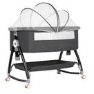 Berço de Bebê Afgbf 3 em 1 - Bedside Sleeper com Altura Ajustável