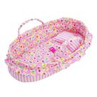 Berço de boneca June Garden Cozy Dream para garota americana de 18 polegadas