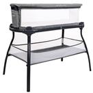 Berço de Cabeceira Baby Delight Beside Me - Nova Charcoal Tweed