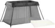 Berço de viagem BabyBjörn Travel Crib Light + lençol com elástico preto