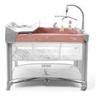 Berço Desmontável 0-15kg Multikids Baby Daydream Rosa BB389