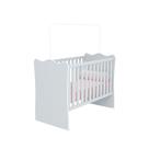 Berço Doce Sonho Cinza Acetinado - Montanaris Decor Berço Doce Sonho Cinza Acetinado - Montanaris Decor