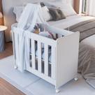 Berço Evolutivo 4 em 1 com Colchão Branco - Completa Móveis