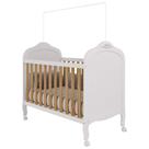Berço Evolutivo Elô 4 Em 1 - Móveis Peroba Amendoa-branco
