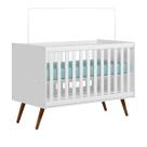 Berço Infantil Americano Q Encanto MDF MDP 3 Alturas Branco Pheonix Baby Berço Infantil Americano Q Encanto MDF MDP 3 Alturas Branco Pheonix Baby