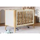 Berço Infantil Théo 4 em 1 Off White/Amendoa - Peroba Berço Infantil Théo 4 em 1 Off White/Amendoa - Peroba