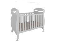 Berço Junior Moveis Peroba Americano minicama MDF