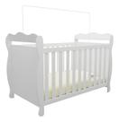 Berço Lisi Moveis Peroba Americano Minicama Mdf Cor Branco