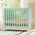 Berço Médio 2 em 1 - Coleção Amor Perfeito Verde Berço Médio 2 em 1 - Coleção Amor Perfeito Verde