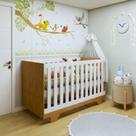 Berço Mini Cama 100% MDF com Colchão Life