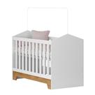 Berço Mini Cama 100 MDF Duda Quarto de Bebê Tigus Baby
