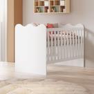 Berço Mini Cama 100% MDF Ternura Branco