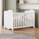 Berço Mini Cama 132,4X72,5 100% MDF Nuvem Branco
