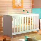 Berço Mini Cama 3 em 1 BBI-51 Ditália Móveis Branco