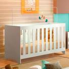 Berço Mini Cama 3 em 1 BBI-51 Ditália Móveis Branco