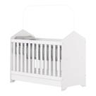 Berço Mini Cama 3 em 1 Vanila I31 Branco - Henn