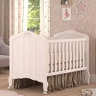 Berço Mini Cama Alegria Espresso Móveis Branco Berço Mini Cama Alegria Espresso Móveis Branco