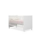 Berço Mini Cama Americano Doce Sonho Branco com Rodízio para Quarto Infantil - Q Movi